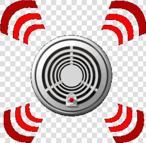 Detection Clipart Alarming Fire Alarm Clip Art   Smoke Detector Clip Art  HD Png Download