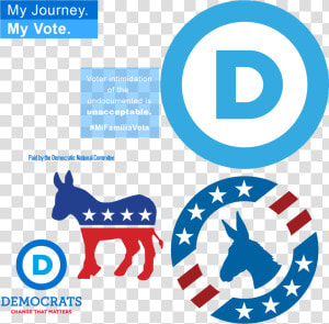 Transparent Democrat Donkey Png   Democratic Party Logo Png  Png Download