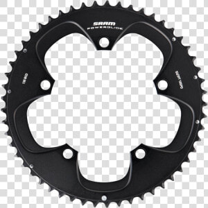 Sram Tsm 10 speed Chainring   Sram Red Black Chainring 50t 110 Bcd  HD Png Download