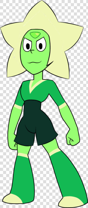 Crystal Clipart Green Crystal   Dessin Steven Universe Peridot  HD Png Download