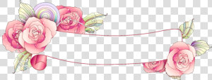  ftestickers  flowers  textbox  banner  pink   Illustration  HD Png Download