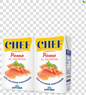 Parmalat Chef Cream With Salmon   Parmalat Panna Chef Salmone  HD Png Download