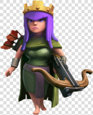 Toy Clash Of Queen Character Fictional Archer   Archer Queen Clash Of Clans  HD Png Download