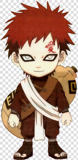 Transparent Gaara Chibi  HD Png Download