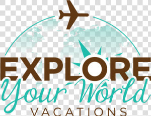 Explore Your World Vacations   Explore The World Logo  HD Png Download