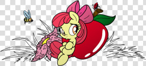 Adorabloom  Apple  Apple Bloom  Artist   Cartoon  HD Png Download