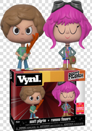 Scott Pilgrim Vynl Funko  HD Png Download