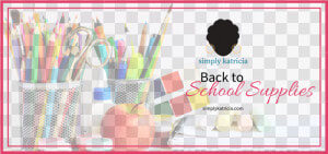 Back To School Supplies   Photograph  HD Png Download