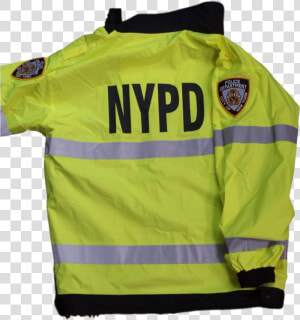 Nypd Rain Jacket  HD Png Download