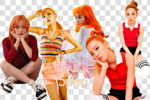 Red Velvet Png   Red Velvet Russian Roulette Outfits  Transparent Png