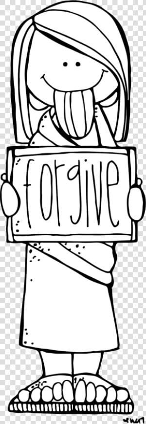 Forgive Clipart Black And White  HD Png Download