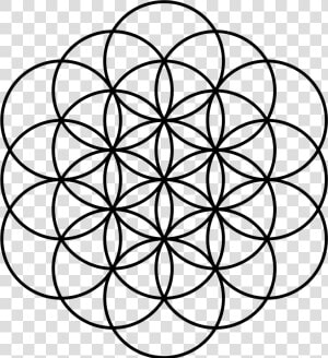 Coldplay A Head Full Of Dreams Png   Png Download   Flower Of Life 19 Circles  Transparent Png