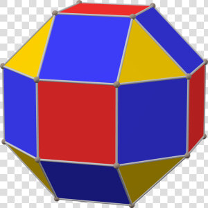 Polyhedron Small Rhombi 6 8 Max   Polyhedron  HD Png Download