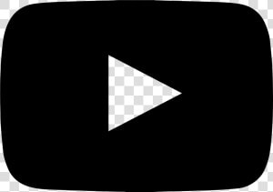 Youtube Symbol Logo Computer Icons   Black Youtube Icon Transparent Background  HD Png Download