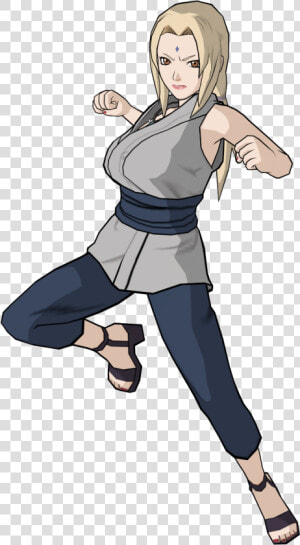 Naruto Con Artwork Tsunade   Tsunade Naruto Clash Of Ninja Revolution 2  HD Png Download