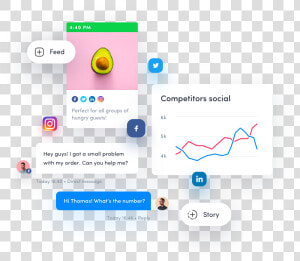 Social Media Mockup   Social Media Comments Mockup  HD Png Download