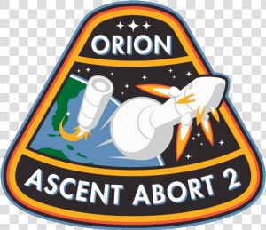 Ascent Abort 2   Artemis 1 Mission Patch  HD Png Download