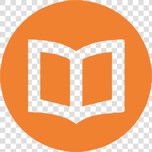 Books Icon Orange   Book Icon  ico  HD Png Download