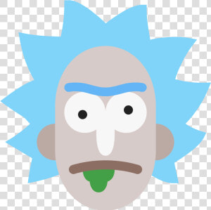 Rick Sanchez Icon Free   Icono Rick And Morty  HD Png Download