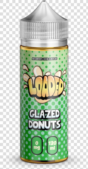 Glazed Donut   Loaded   Raspberry Eclair Loaded E Liquid  HD Png Download