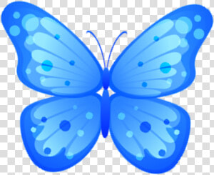 Butterfly Blue Png   Blue Butterfly Clip Art  Transparent Png