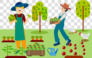 19 Farming Png Royalty Free Library Vegetable Farm   Farming Clipart Png  Transparent Png