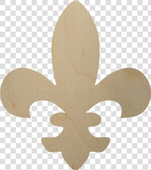 Wooden Fleur De Lis Cutout   Wooden Fleur De Lis  HD Png Download