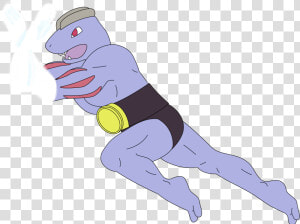 Machoke Used Cross Chop By Jesteppi   Cartoon  HD Png Download