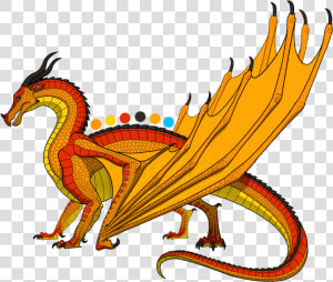 Peril Is A Female Skywing With Unusually Bright Shimmering   Fire Dragon Clip Art  HD Png Download