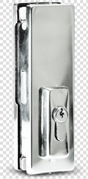 Glass Door Lock   Home Door  HD Png Download