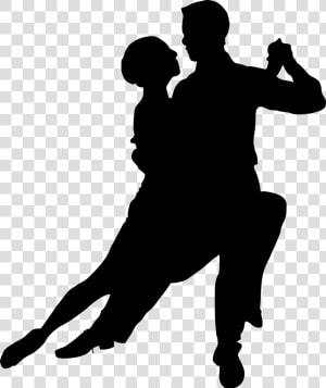 Ballroom Dance Silhouette Latin Dance Salsa   Couple Dancing Silhouette Png  Transparent Png