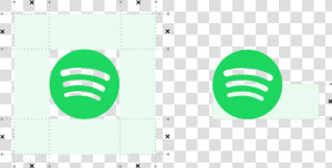 Icon Exclusion Zone   Spotify Android Logo Change  HD Png Download