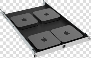 Mini Rack Rack Shelf For Mac Mini With Mac Minis   Mac Mini Rack  HD Png Download