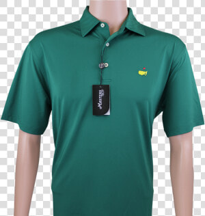 Masters Green Performance Tech Golf Shirt  HD Png Download