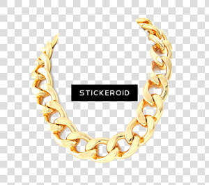 Thug Life Gold Chain Цепь   Thug Life Chain Png  Transparent Png