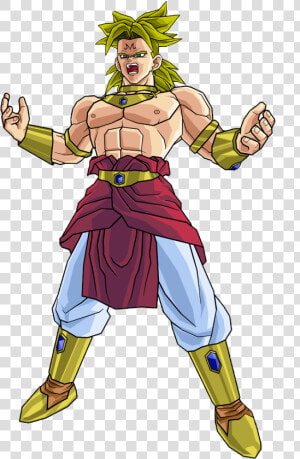 Majin Broly By   Gogeta Fused With Broly  HD Png Download