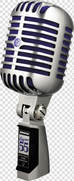 Download Mic Png Free Download   Shure 55 Super  Transparent Png