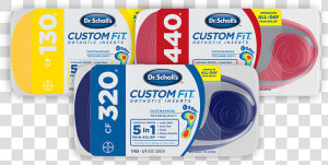 Dr Scholl  39 s Insoles Custom Fit  HD Png Download