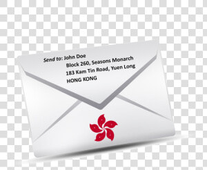 Send A Letter To Hong Kong   Png Download   Send Letter To Hong Kong  Transparent Png