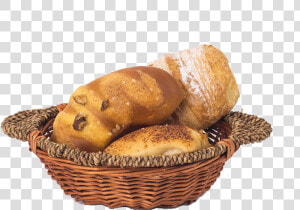 Croissant Basket Of Bread Breakfast Pain Au Chocolat   Croissant  HD Png Download