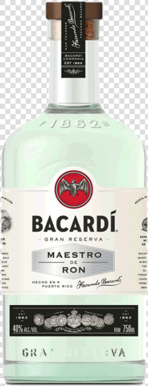 Bacardi Gran Reserva Maestro De Ron 750 Ml   Bacardi Gran Reserva Png  Transparent Png