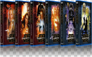 Blu ray And Other Hd Box Size Star Wars Covers Page   Star Wars 9 Blu Ray  HD Png Download