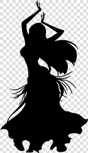 Belly Dance Silhouette Tribal Fusion   Belly Dancer Silhouette Png  Transparent Png