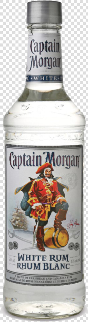 Captain Morgan White Rum 750ml  HD Png Download