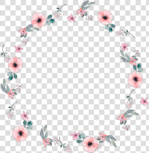  love  flowers  circle  cute  cuteflowers  pinkflowers   Bracelet  HD Png Download