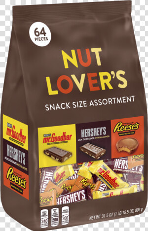 Hershey  39 s Miniatures Nut Lovers  HD Png Download