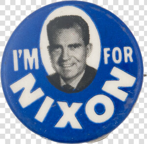 I M For Nixon Political Button Museum   Emblem  HD Png Download