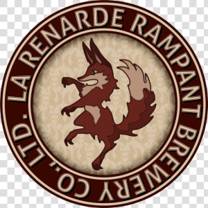 La Renard Seal   Beer Label  HD Png Download