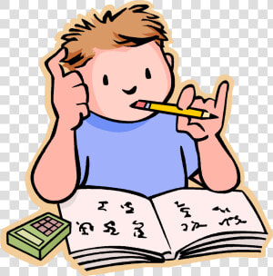 Kids X Png Download   Doing My Homework Clipart  Transparent Png