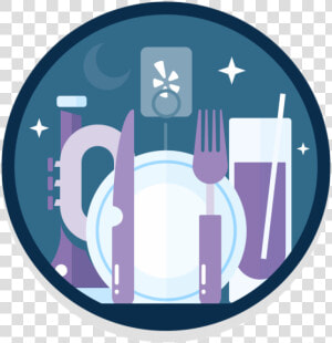 Big Night Yelp Badge   Circle  HD Png Download